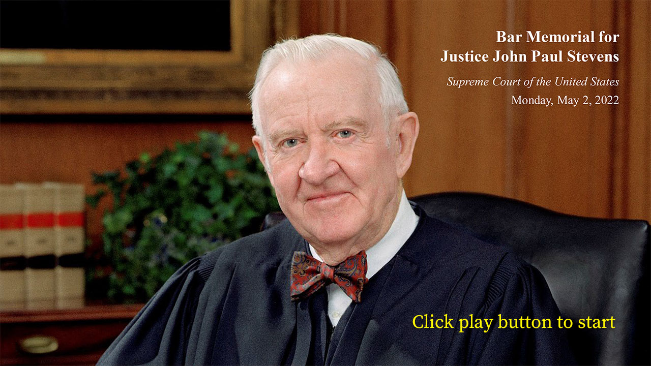 Supreme court 2024 justice stevens