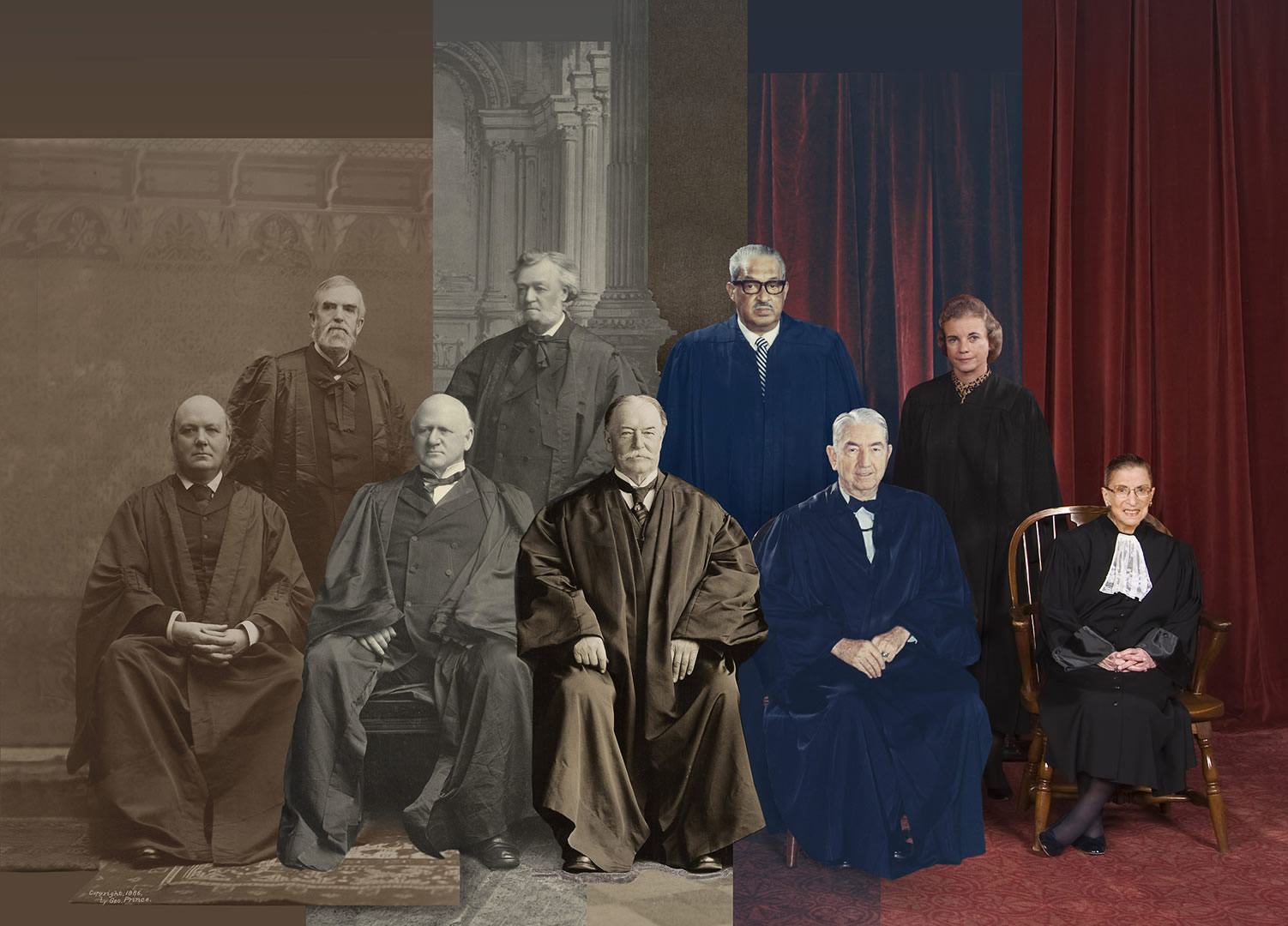 All Together for the Camera: A History of the Supreme Court #39 s Group